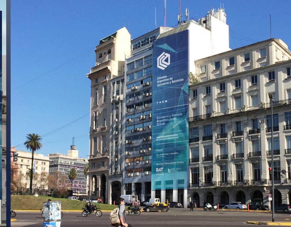 Inauguración de la Cámara Argentina de Comercio y Servicios.